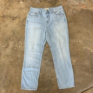 Madewell The Perfect Vintage Jean size 31 light wash denim OBO